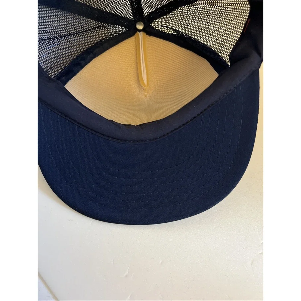 Vintage Border Collie Six Panel Trucker's Double‎ Row Snap Back Hat Cap